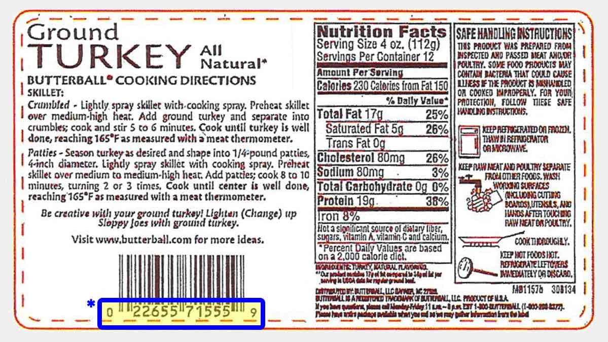 Butterball Ground Turkey Recall Salmonella Consumer Reports